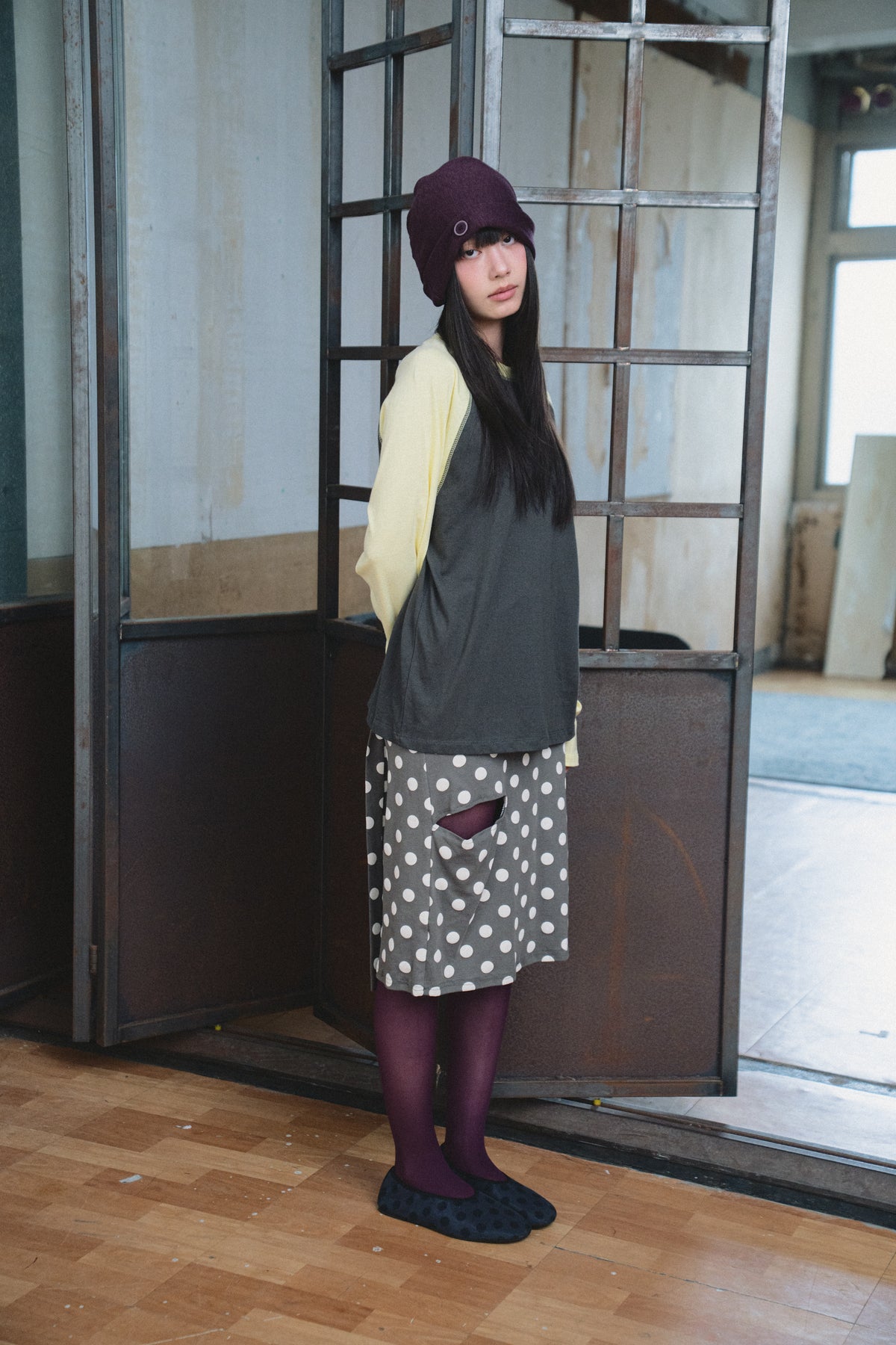 Loose-Fit Raglan Top