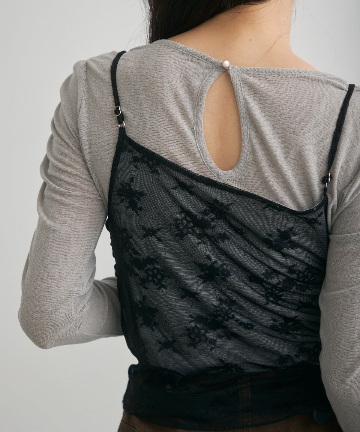 (Sale 至9/21 22:00)Kastane 雙層蕾絲背心