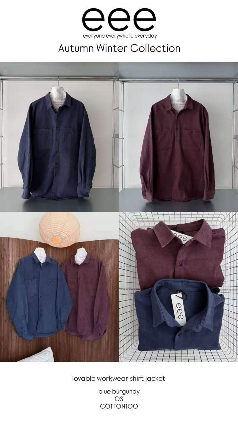eee lovable workwear shirt jacket.