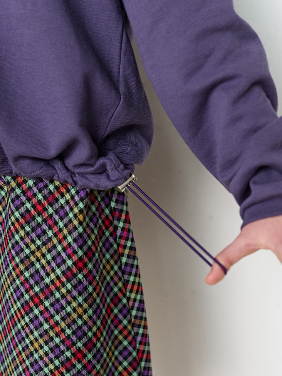 FUN FROM FUN V-Neck Sweatshirt, Plum Smoothie