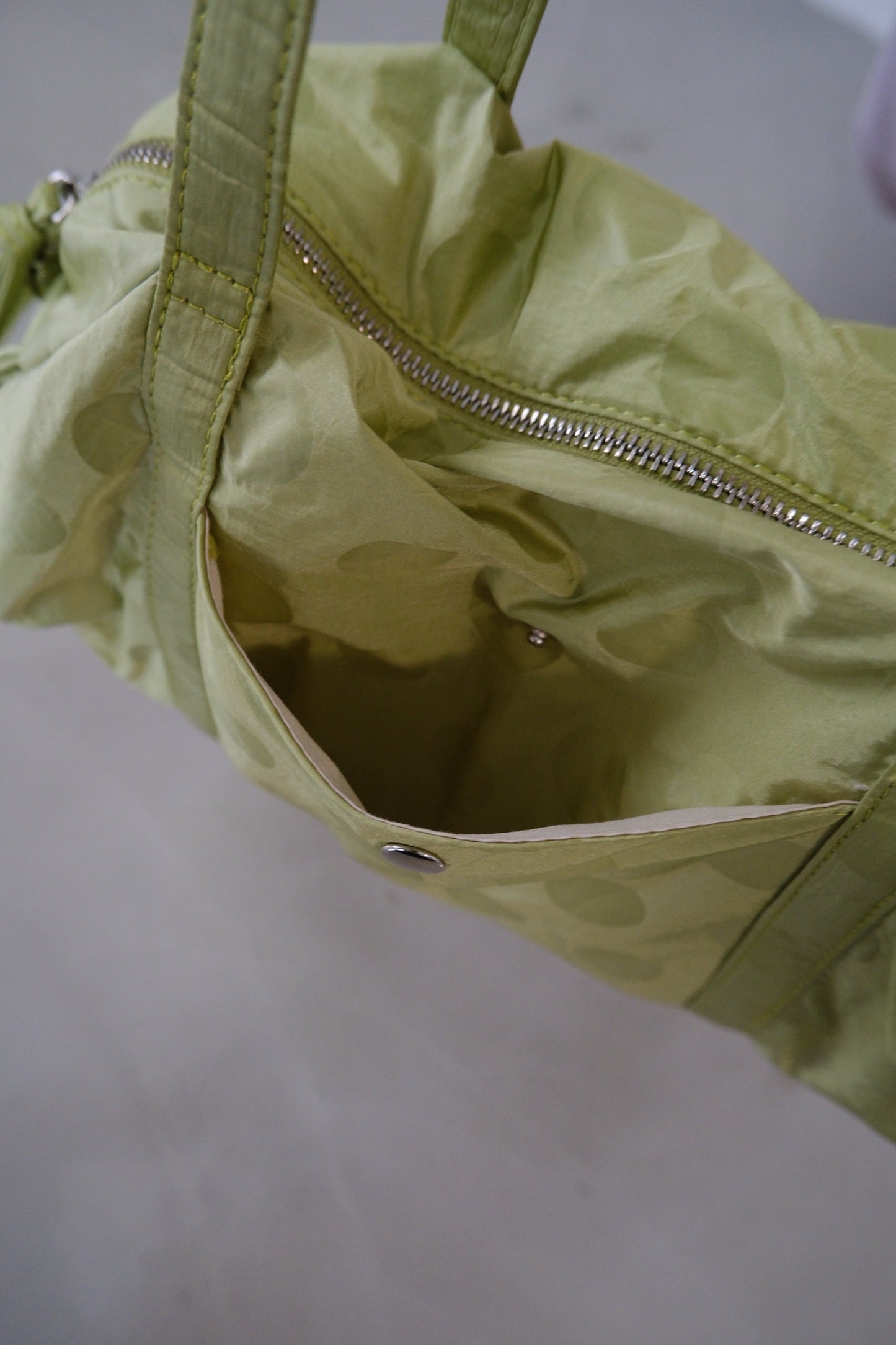 Dot Jacquard Tote Bag