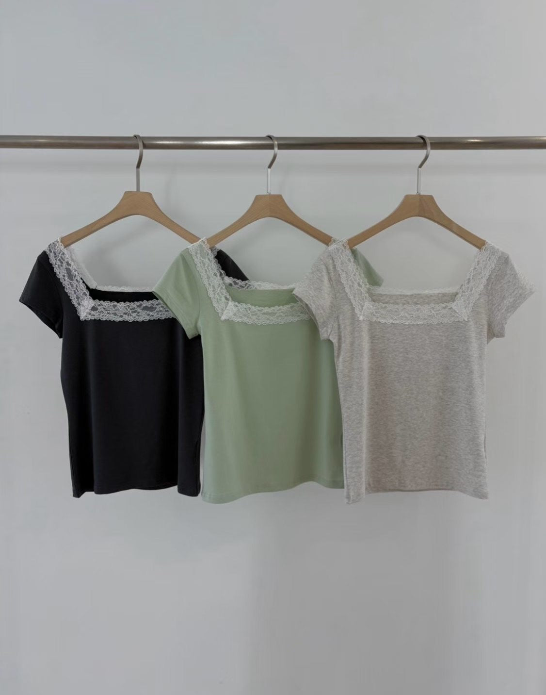 Lace Frame Tee