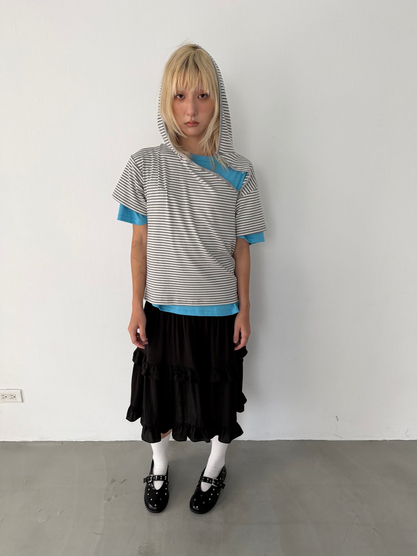 Cascade Midi Skirt