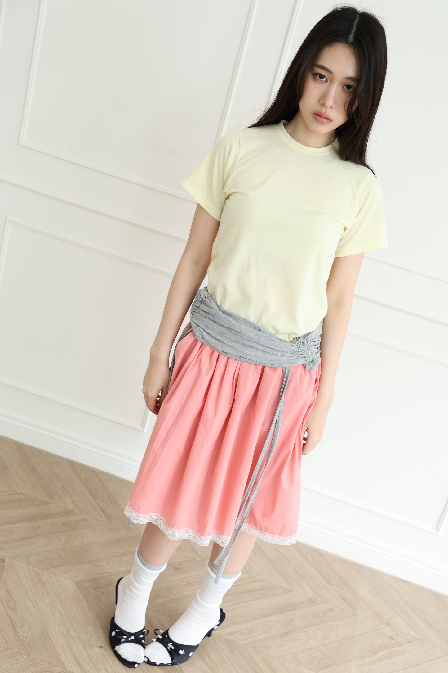 Two-piece vest top set