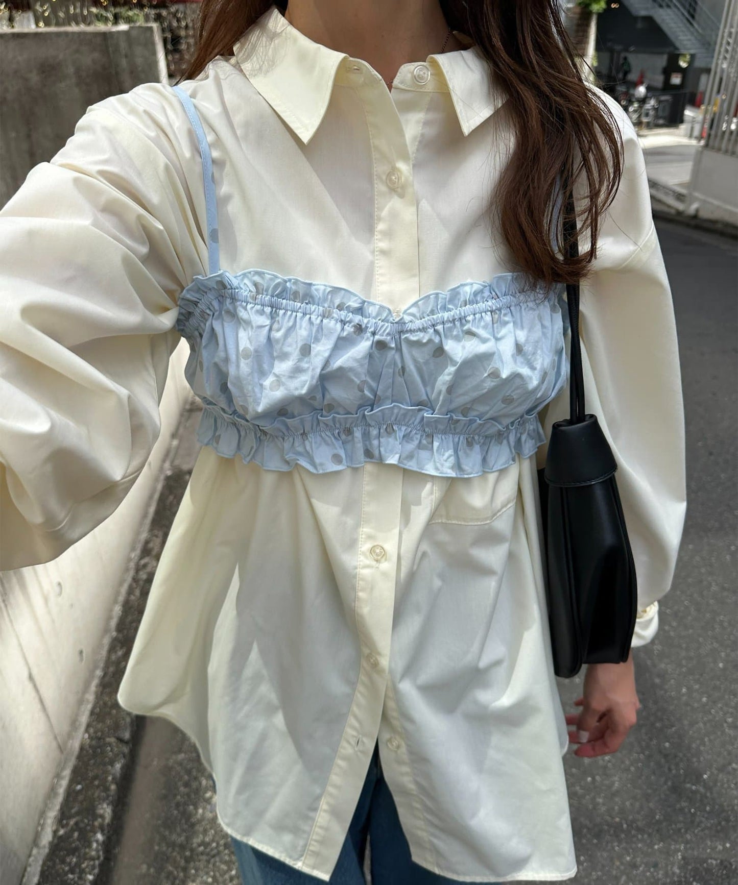 （sale 至8/23 22:00）Discoat 點點胸衣背心