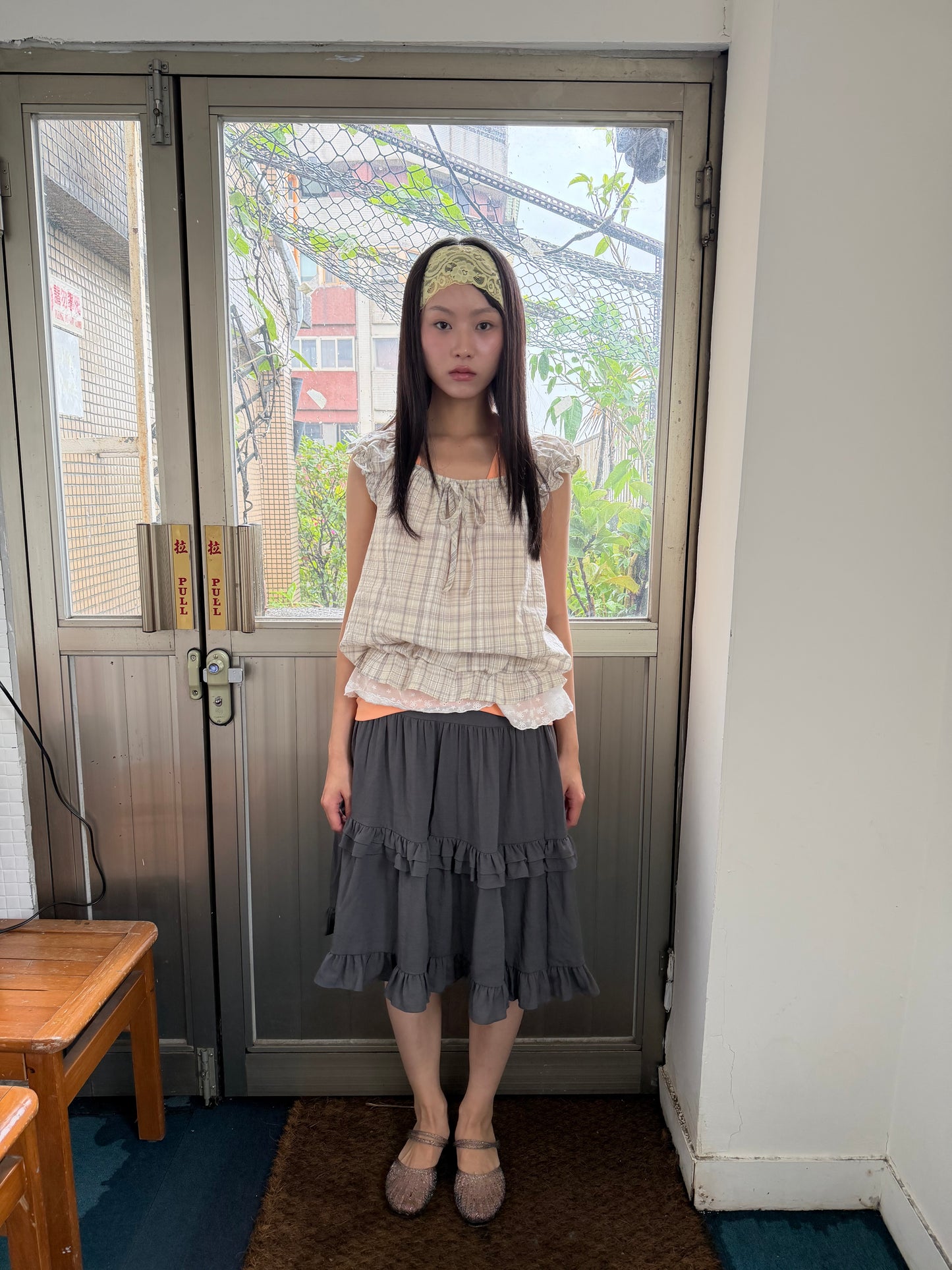 Prairie Check Tunic