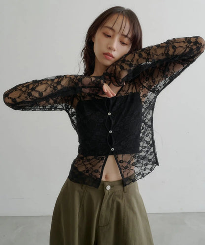 (Sale 至9/21 22:00）kastane 2way 蕾絲上衣