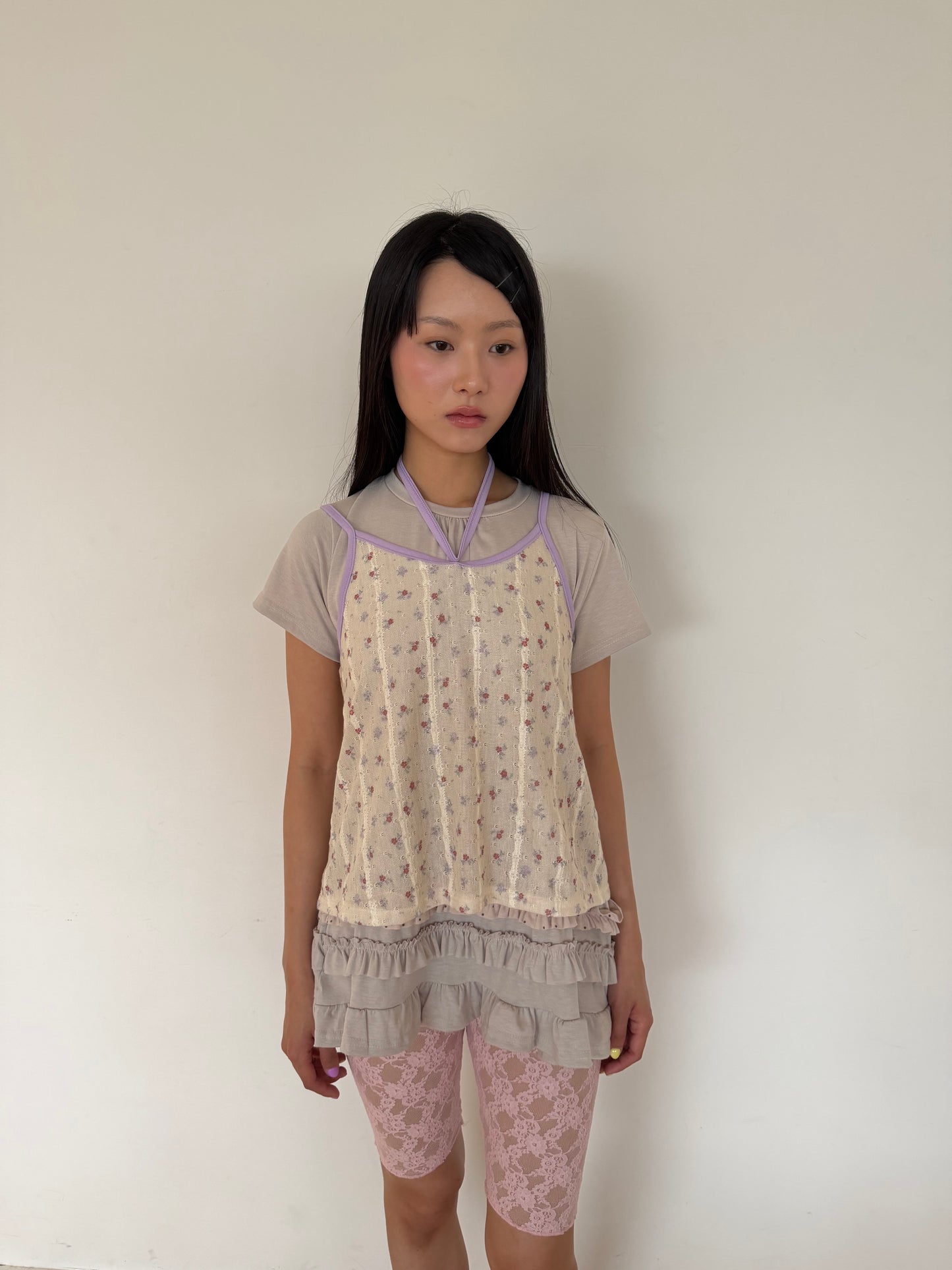 Layered Frill Tunic