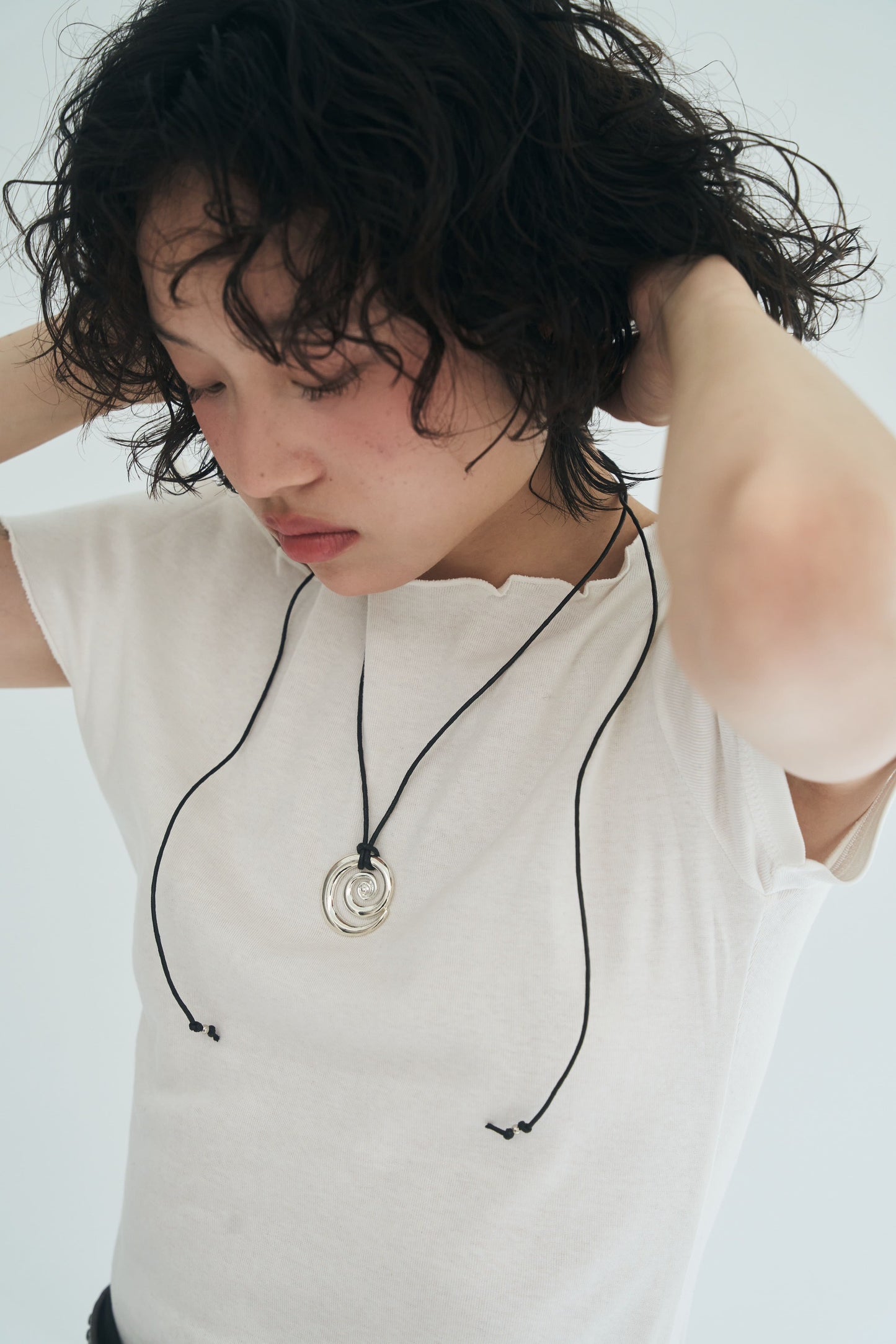 Twisted Spiral Necklace