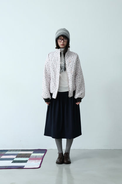 Floral Quilted Coat