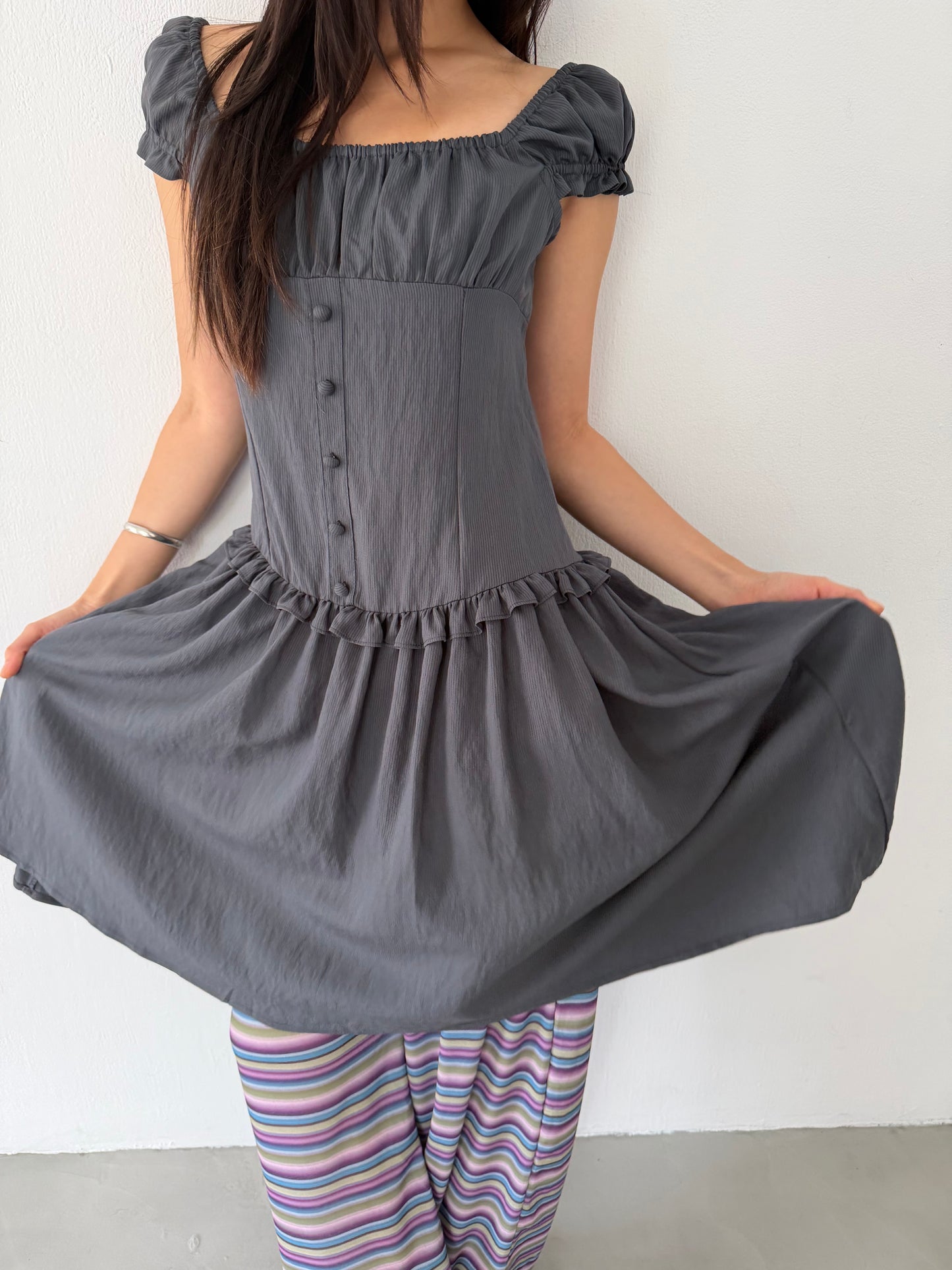 Petite Ruffle Dress