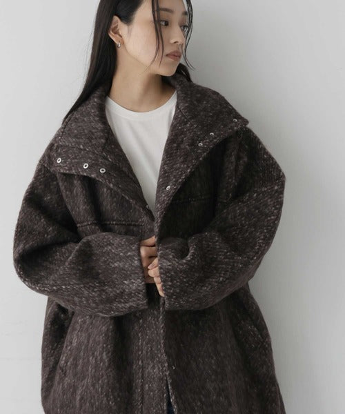 （Sale 至9/16 22:00）hellam 磨毛立領外套