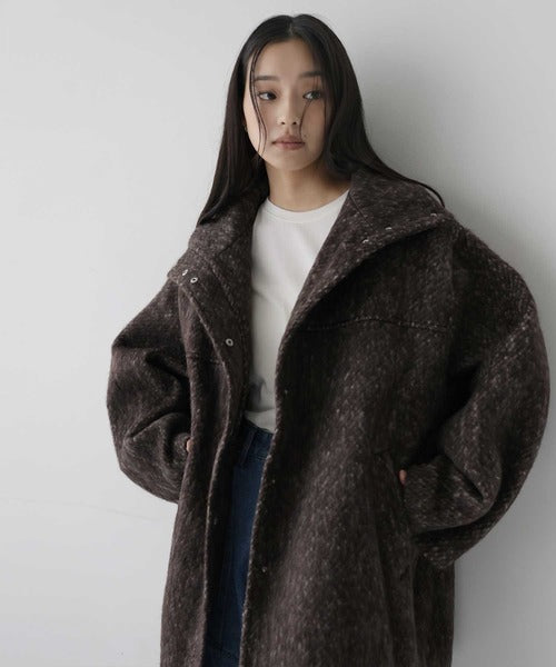（Sale 至9/16 22:00）hellam 磨毛立領外套