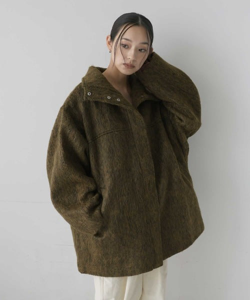 （Sale 至9/16 22:00）hellam 磨毛立領外套
