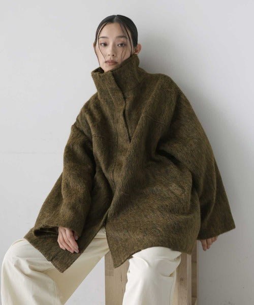 （Sale 至9/16 22:00）hellam 磨毛立領外套