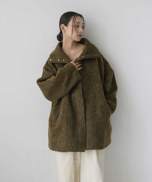 （Sale 至9/16 22:00）hellam 磨毛立領外套