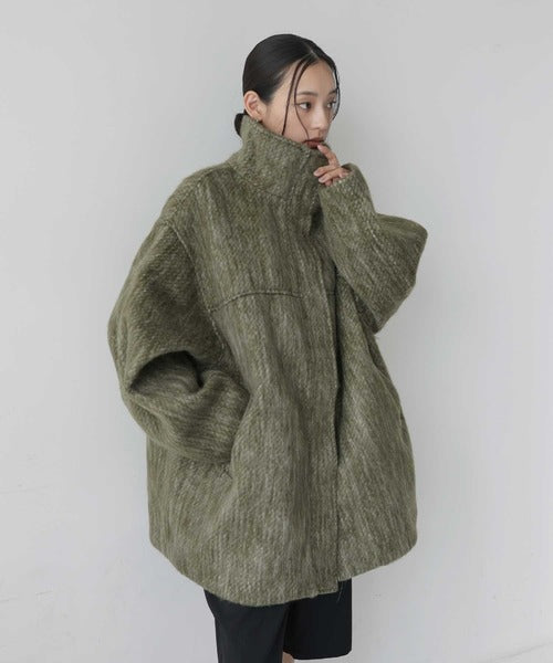 （Sale 至9/16 22:00）hellam 磨毛立領外套