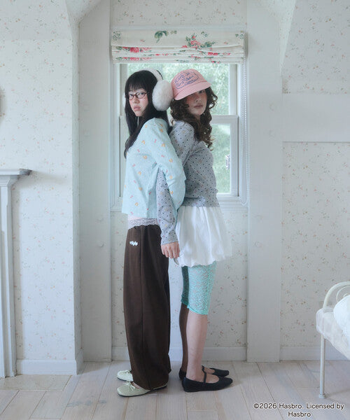 Unblend Ｘ Blythe別注 娃娃印花點點長袖上衣