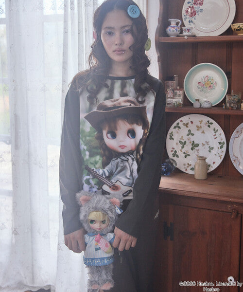 Unblend Ｘ Blythe別注 大頭娃娃插肩上衣