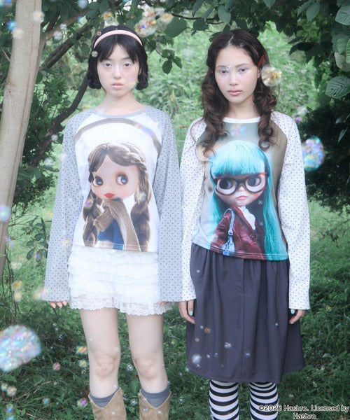 Unblend Ｘ Blythe別注 大頭娃娃插肩上衣