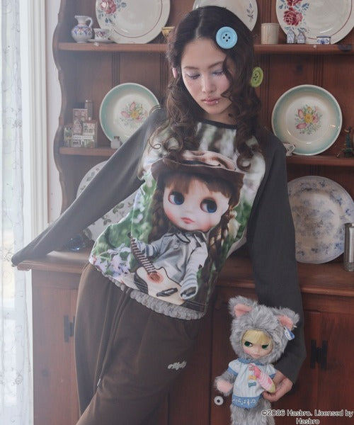 Unblend Ｘ Blythe別注 大頭娃娃插肩上衣