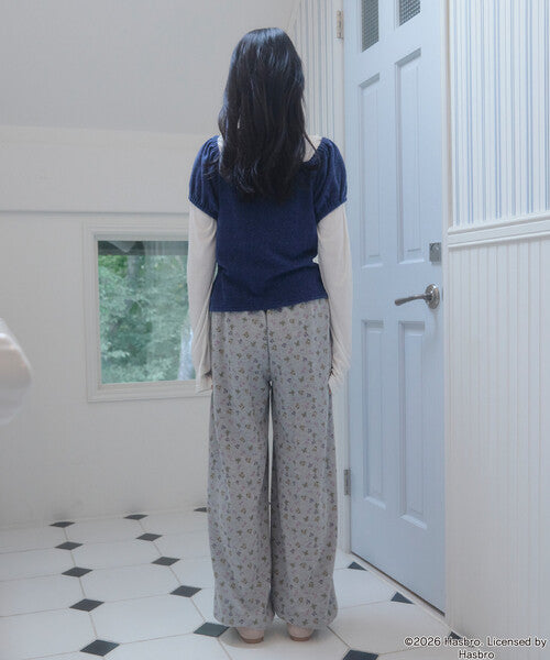 Unblend Ｘ Blythe別注 娃娃印花翻折棉褲