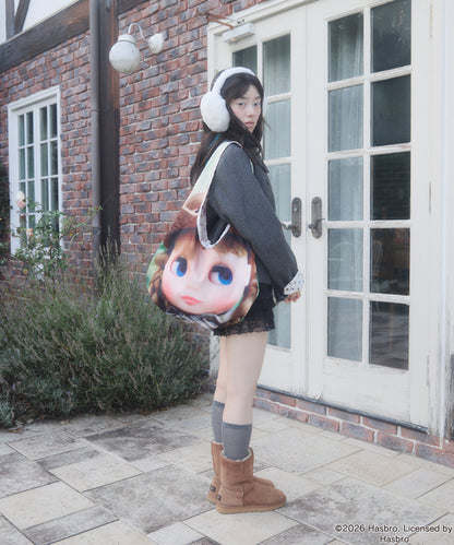 Unblend Ｘ Blythe別注 娃娃雙面肩背包