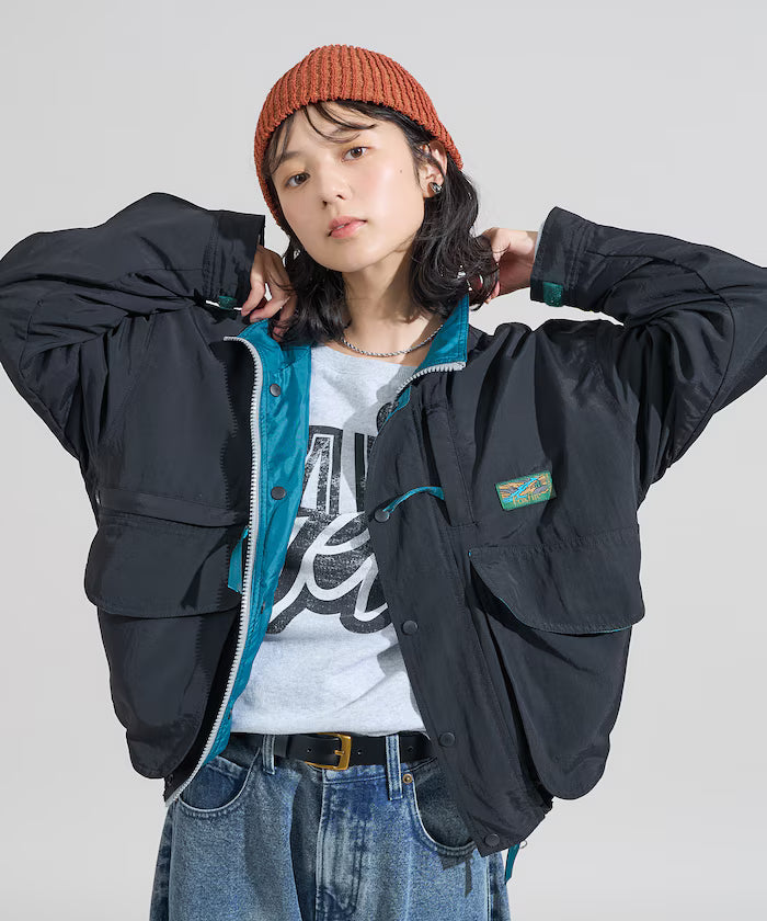 (Sale 至9/22 22:00）Foxfire × FREAK'S STORE 復古尼龍夾克