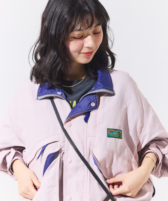 (Sale 至9/22 22:00）Foxfire × FREAK'S STORE 復古尼龍夾克