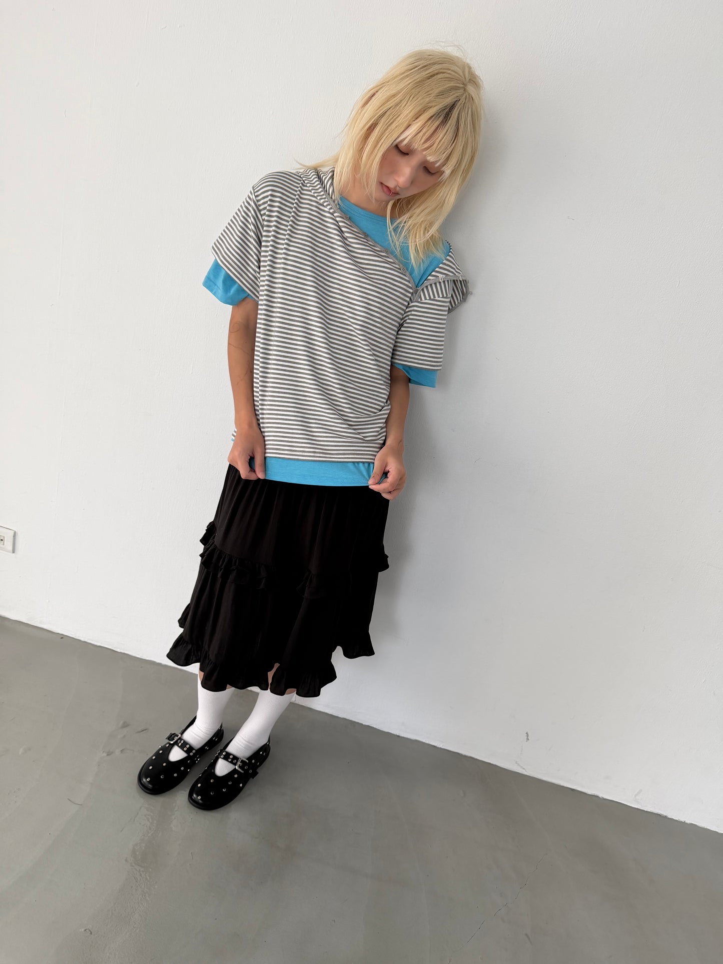 Cascade Midi Skirt