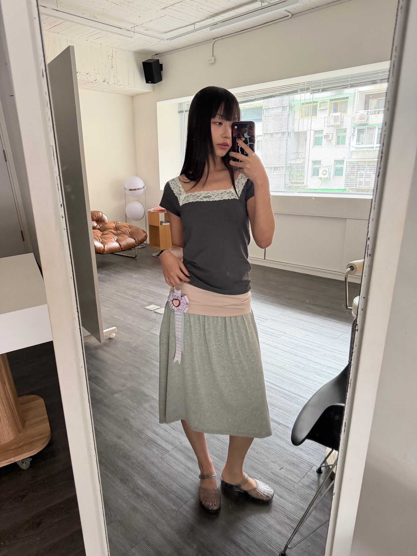 eee natasha banding skirt