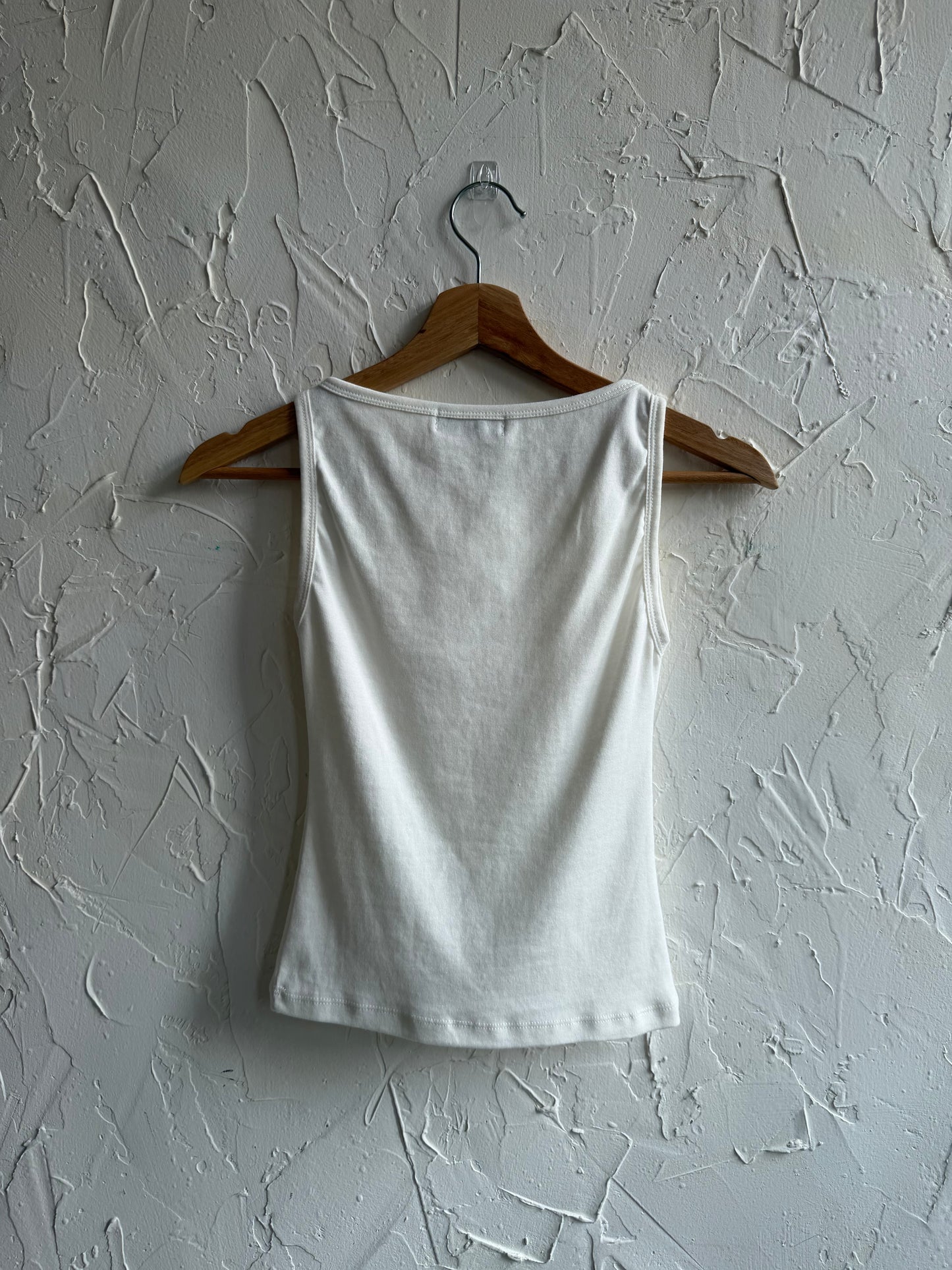 Floral cotton vest
