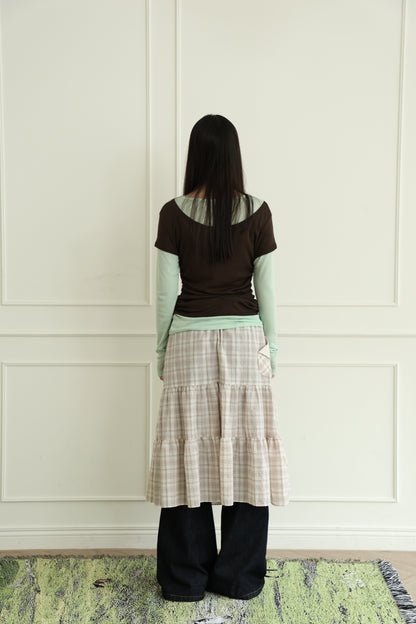 Faux Layered Color Block Top