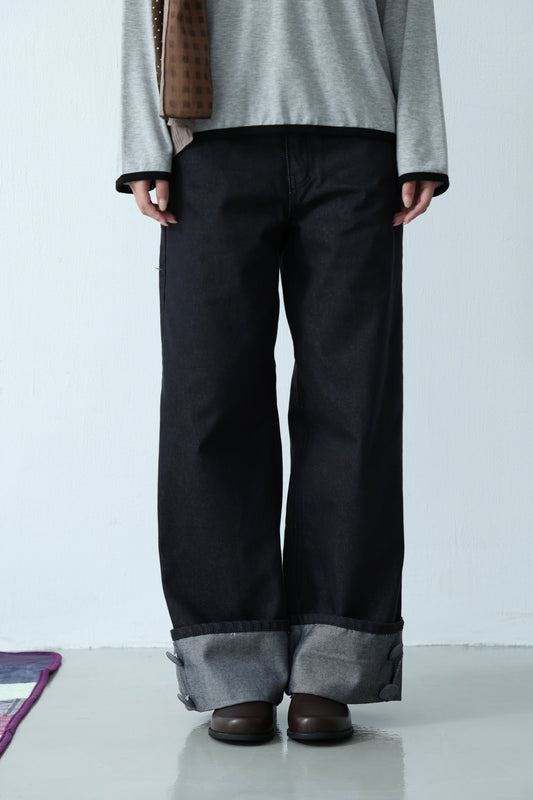Button-down jeans