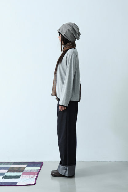 Henley Trim Basic Top
