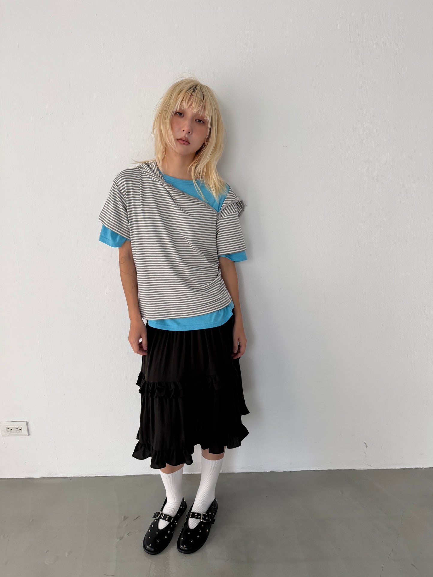 Cascade Midi Skirt