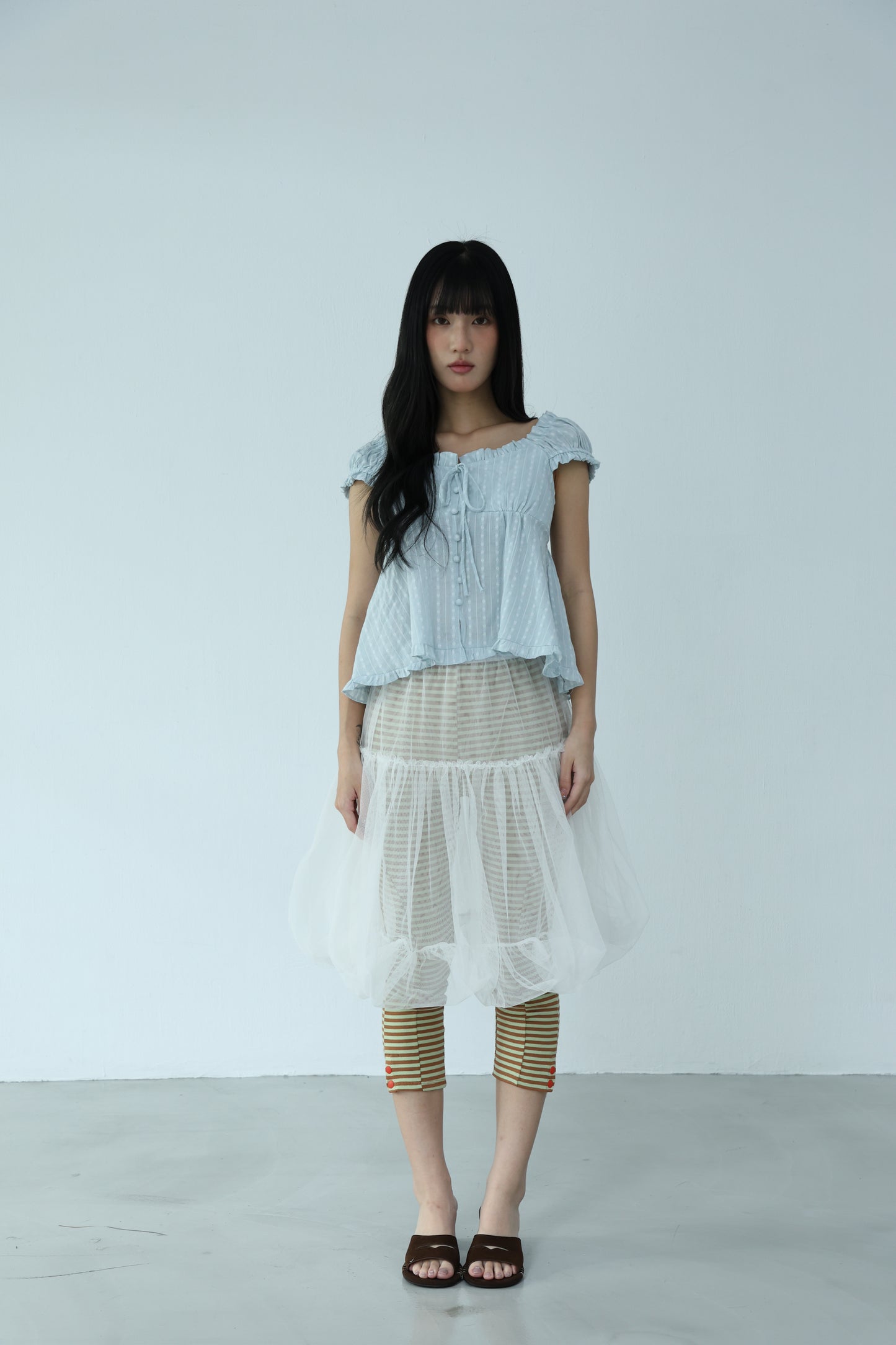 Princess puff sleeve top