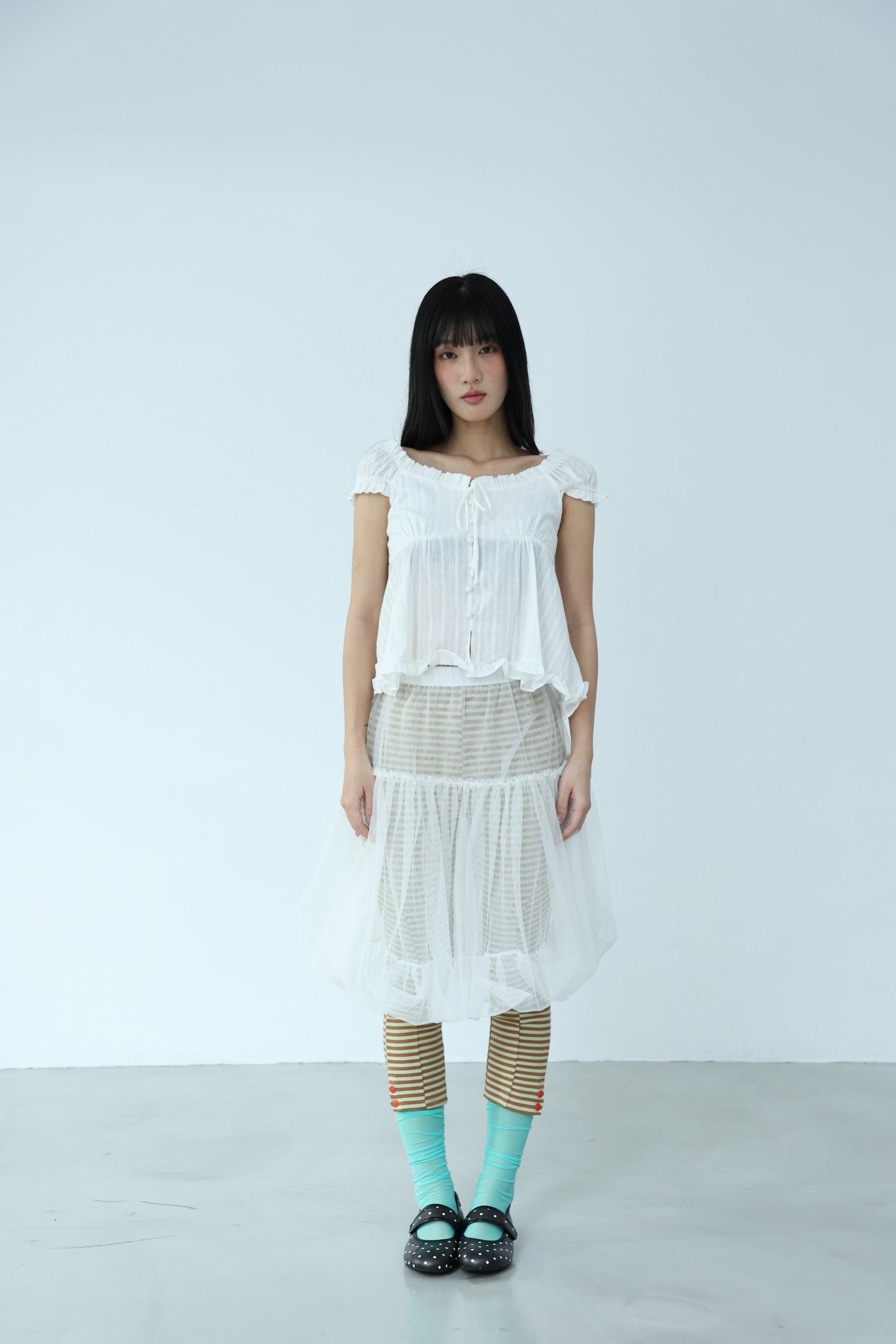 Princess puff sleeve top