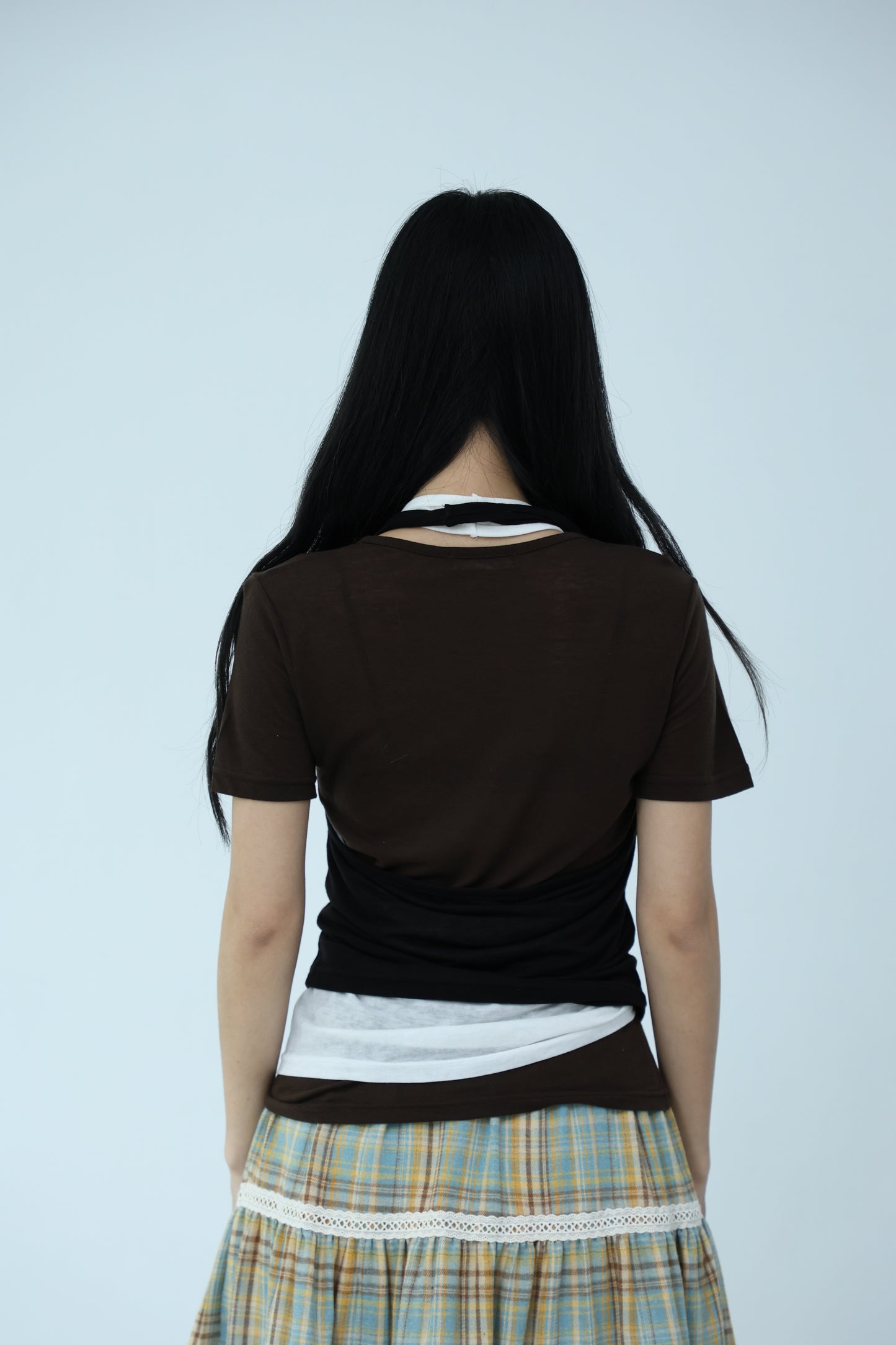 Thin halter neck vest （繞脖背心）