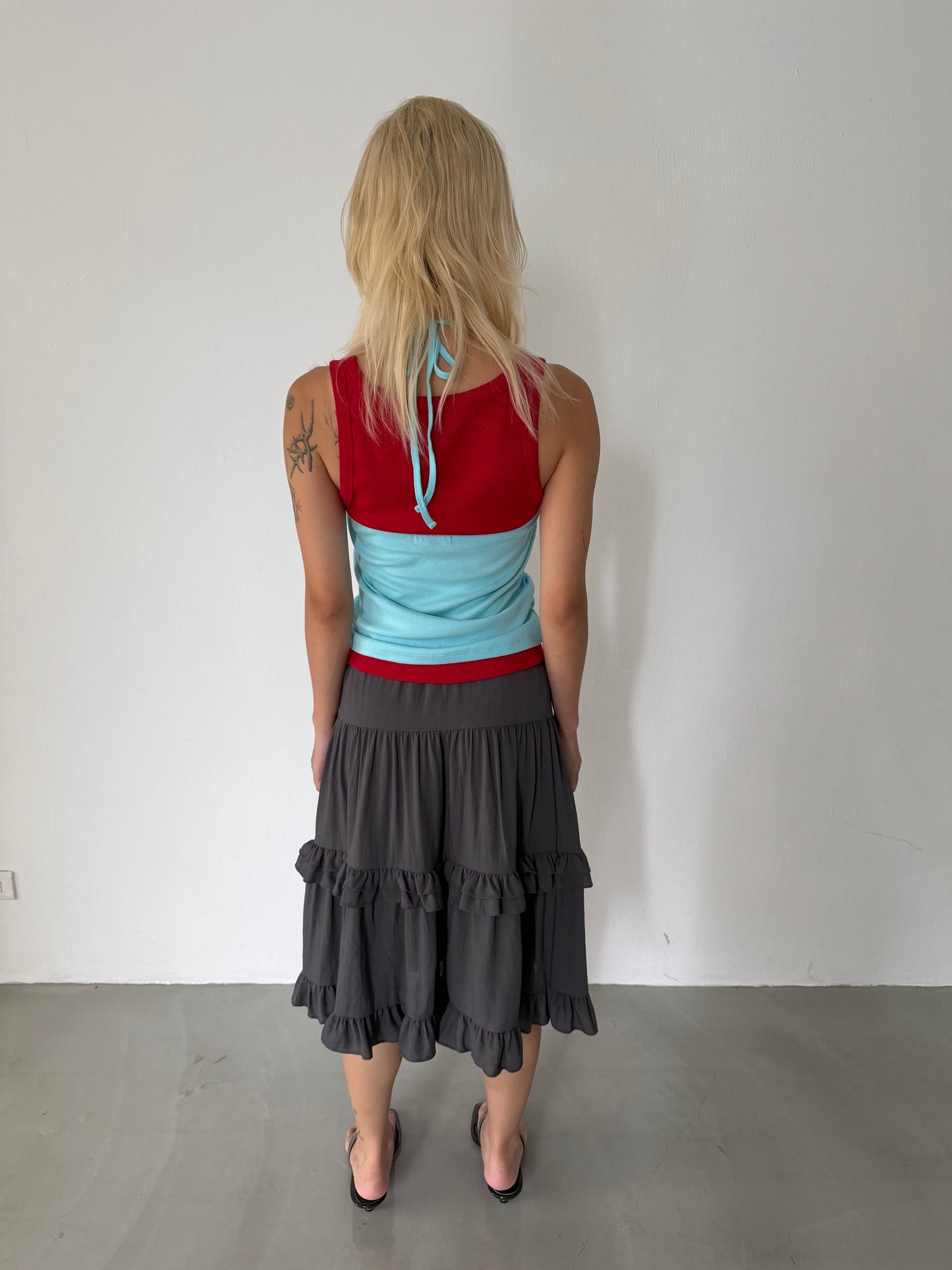 cotton tank vest