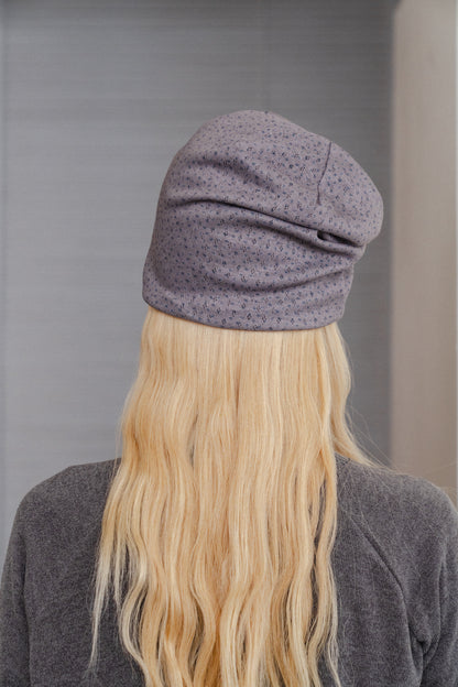 Floral Slouchy Hat
