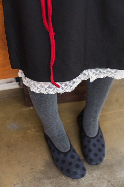 polka dot shoes