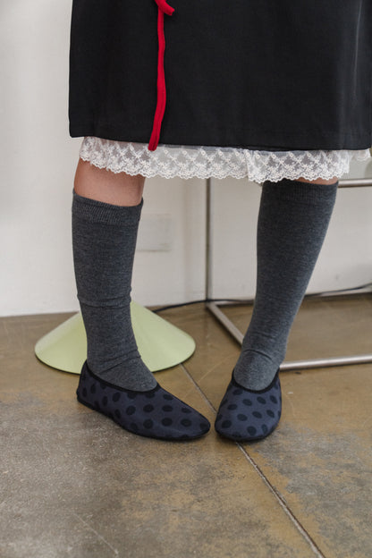 polka dot shoes