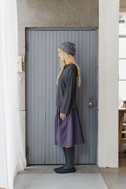 Matte Volume Midi Skirt
