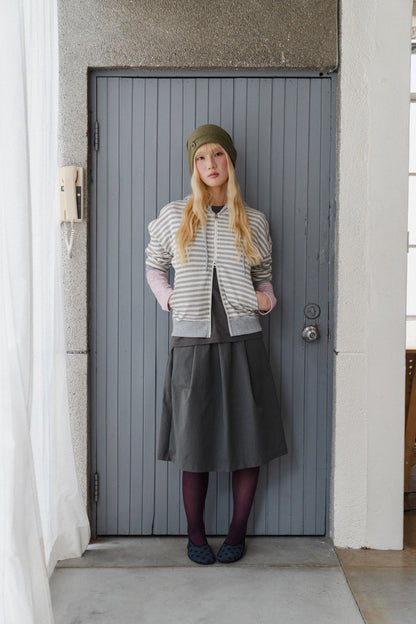 Matte Volume Midi Skirt