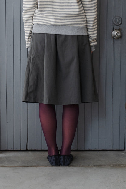 Matte Volume Midi Skirt