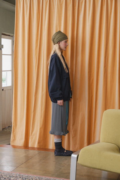 Workwear pocket button loose jacket