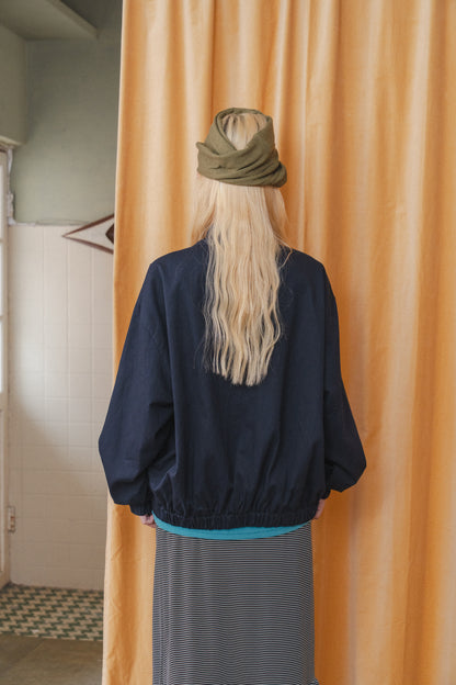 Workwear pocket button loose jacket