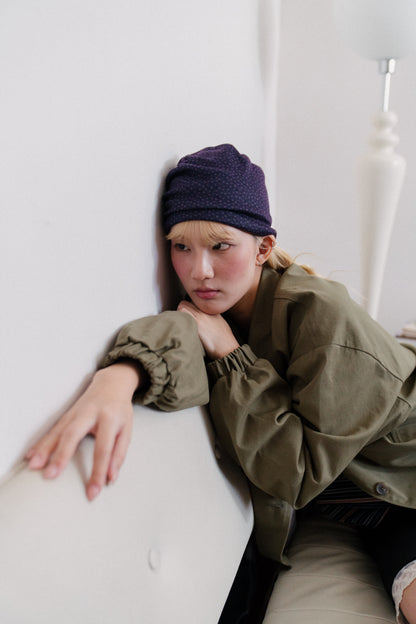 Floral Slouchy Hat