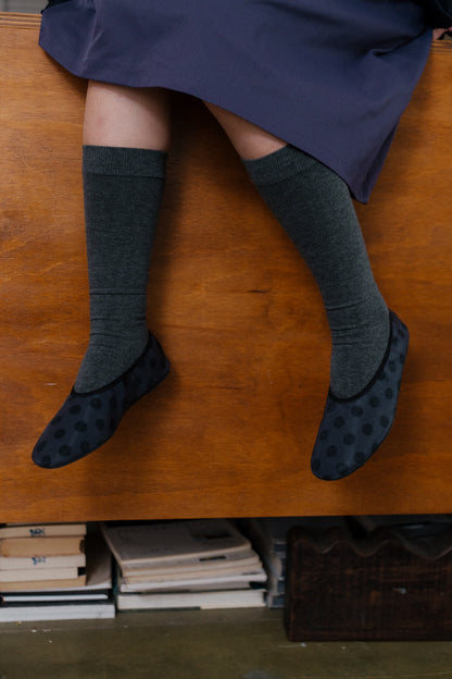 polka dot shoes